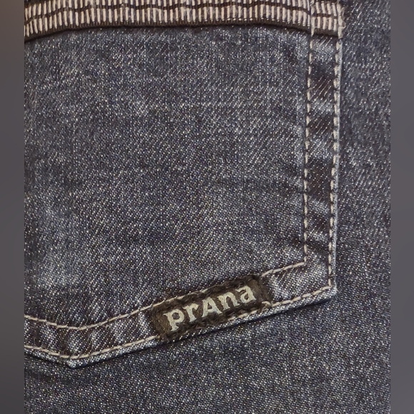 Prana "Breathe" High Waist Straight Leg Jeans  EUC - Picture 6 of 10